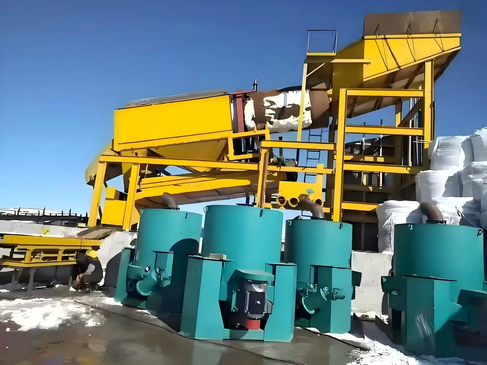 外蒙古滚筒式选金设备